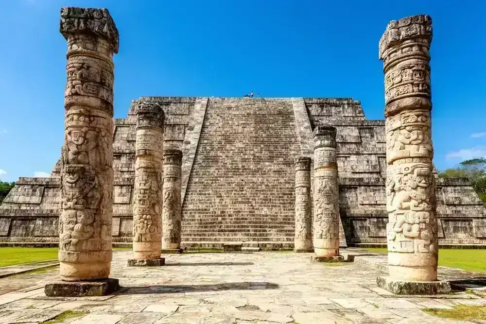 Temple of Warriors at Chichen Itza - what to bring guide